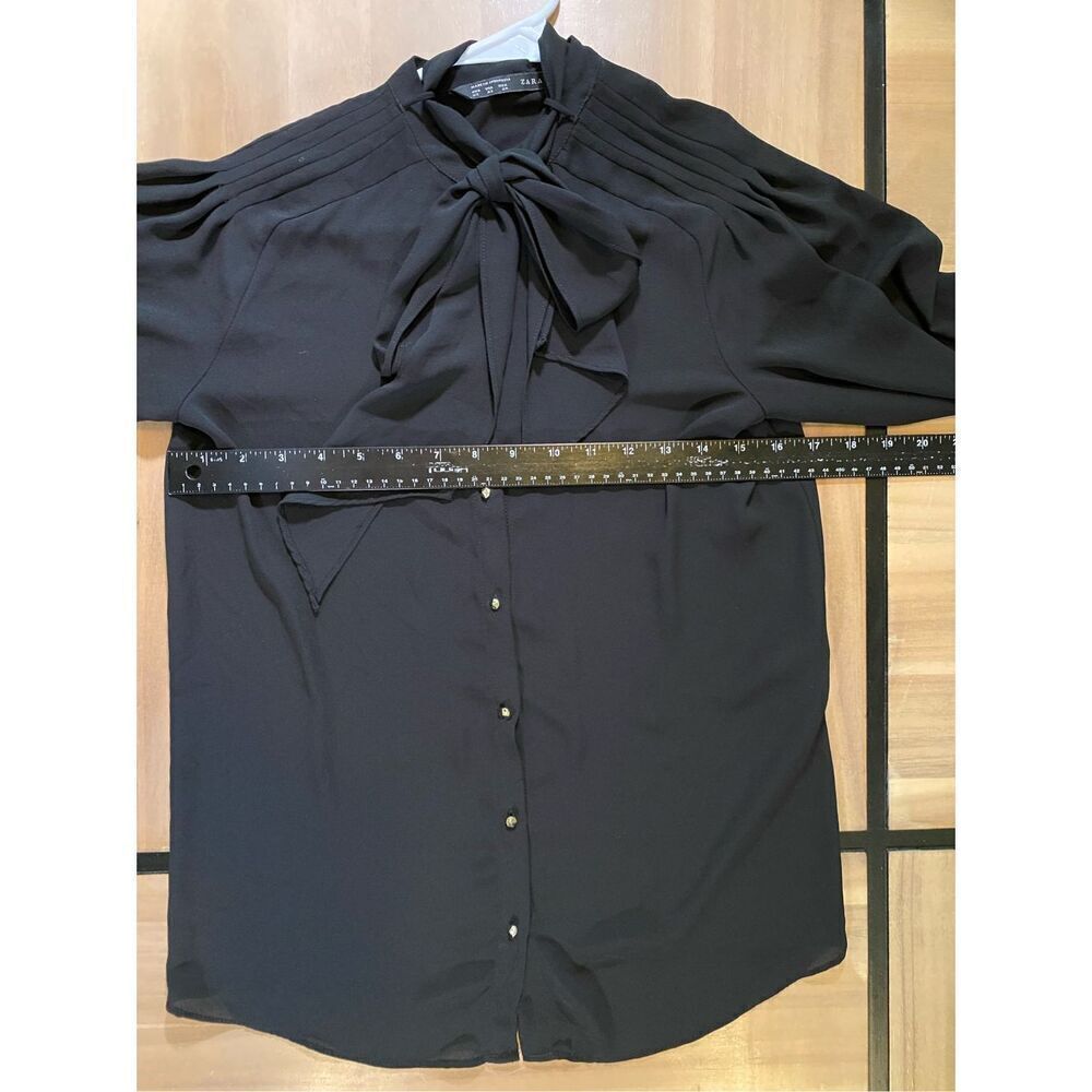 Zara Basic Button Up Blouse - Picture 6 of 6